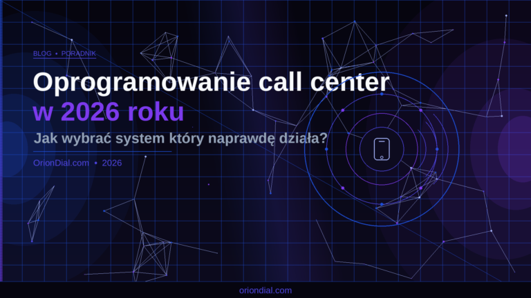 Oprogramowanie call center w 2026 roku- jak wybrać system który naprawdę działa?